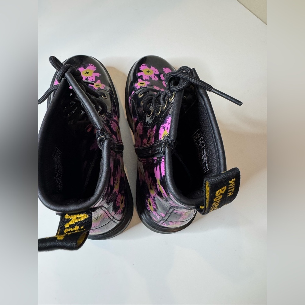 Dr. Martens Pansey Fayre Combat Boot size L5 - Picture 8 of 13